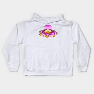 Trixic Pride Fidget Octopus Kids Hoodie